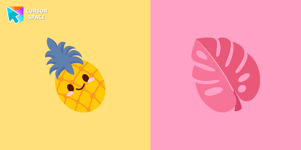 Funny Pineapple cursor cursor pack